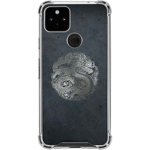 Chinese Black Dragon Pixel Cases